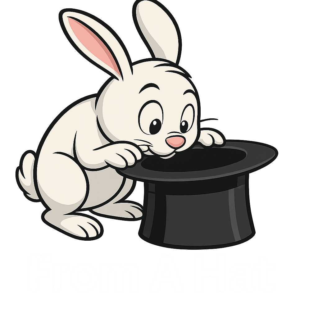 From a Hat Logo